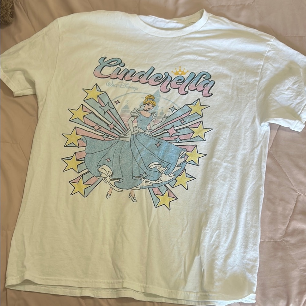 Disney Cinderella Women’s T-Shirt - White & Blue